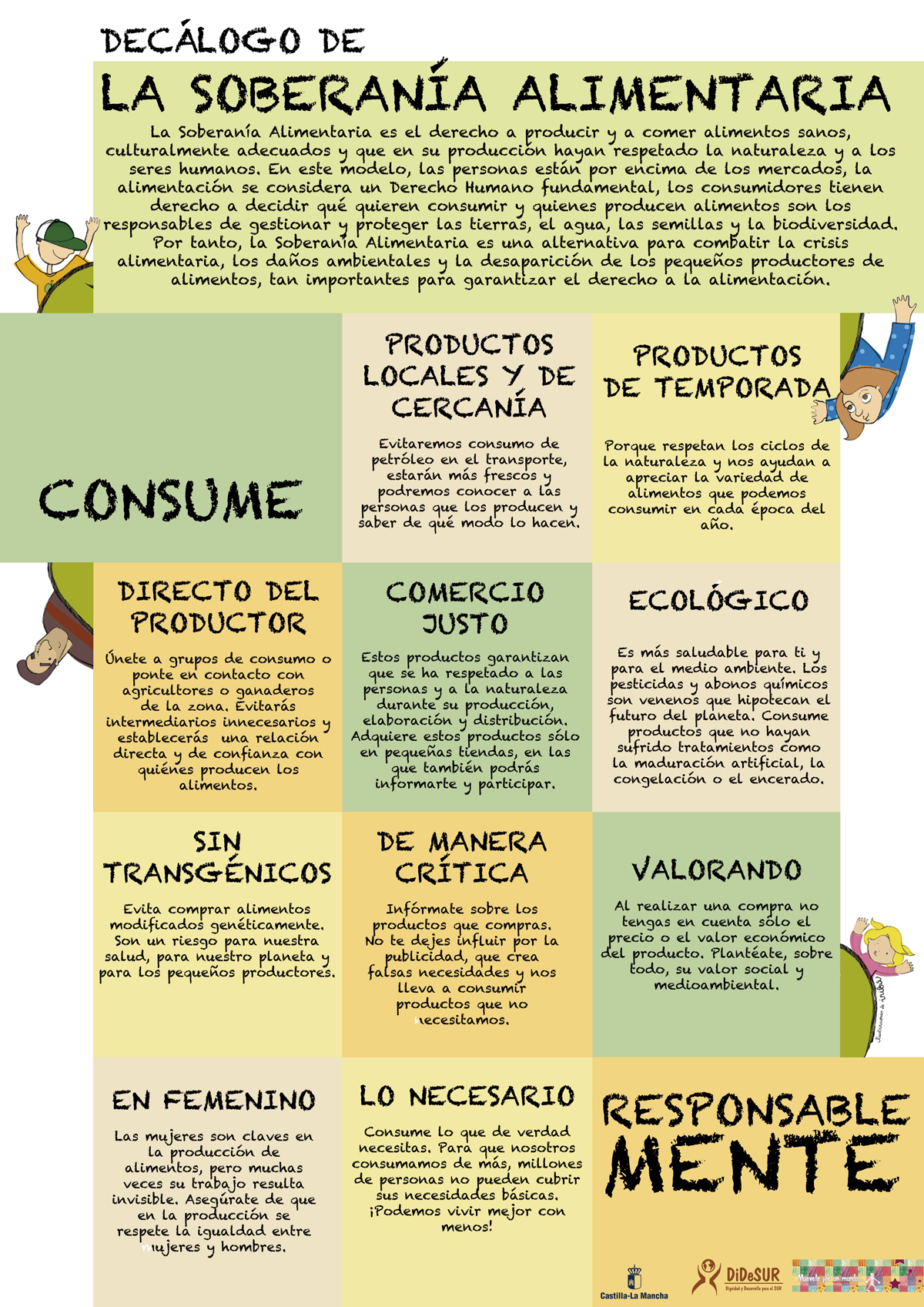 Decálogo de Soberanía Alimentaria